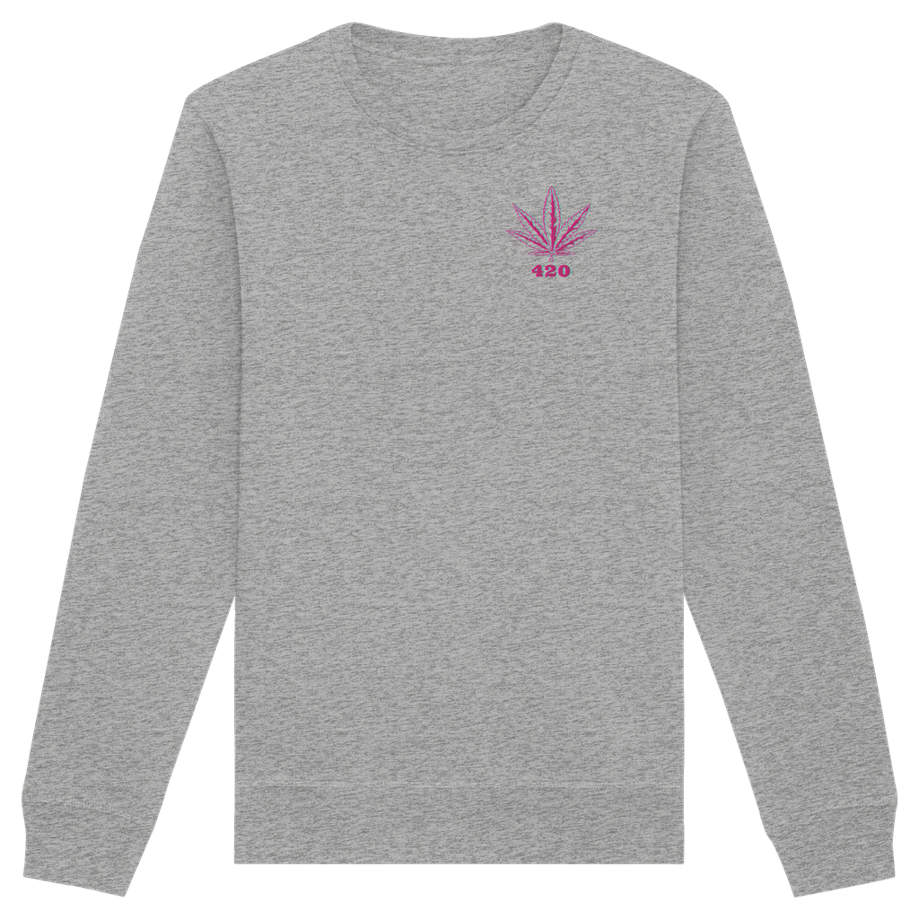 420 Hanfblatt Retro - T-Shirt