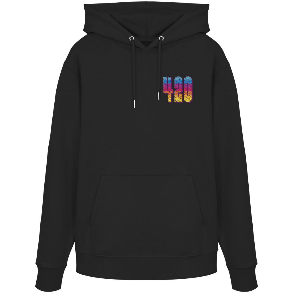 420 Regenbogen Lettering - Organic Hoodie