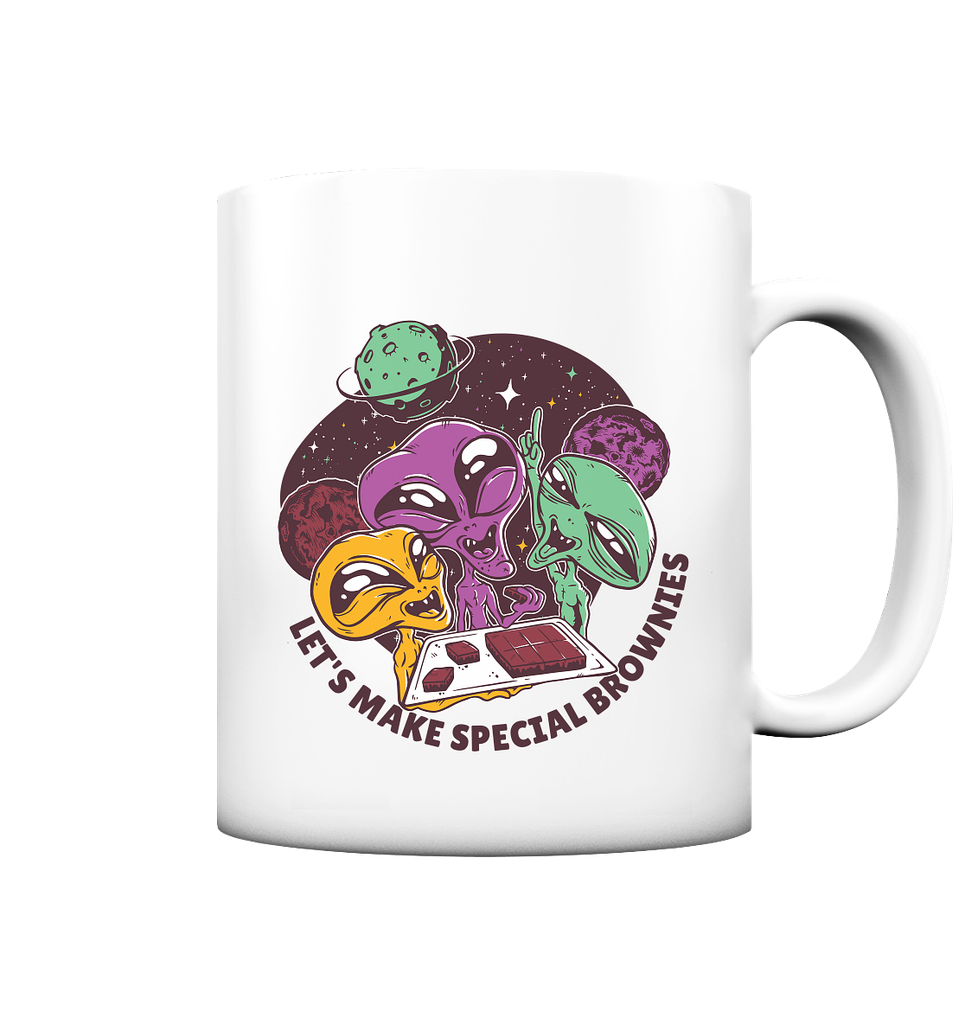 Let's Make Special Brownies - Tasse matt