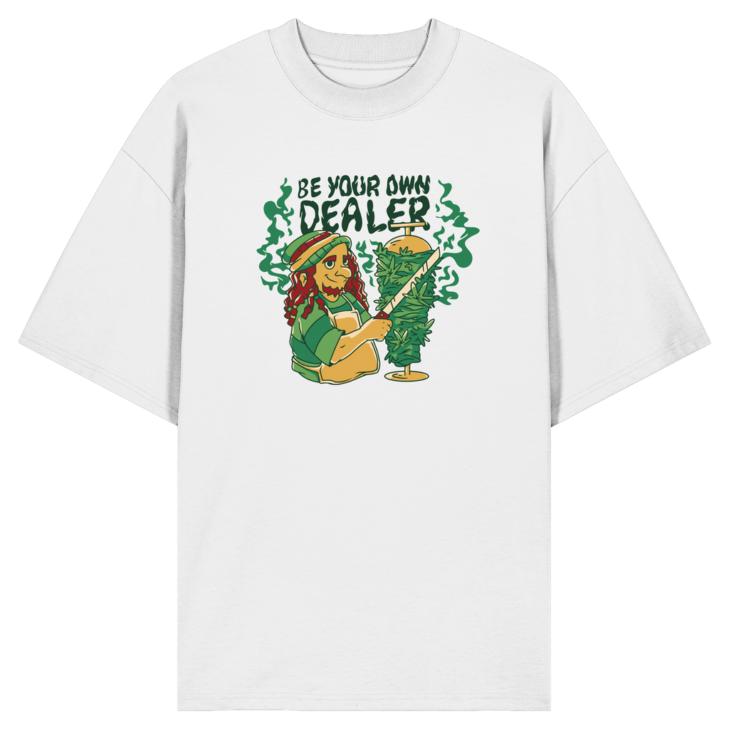 Be Your Own Dealer - Organic Oversize Shirt (XS)