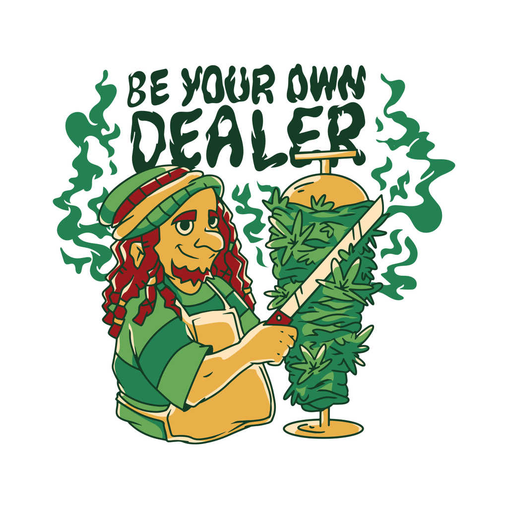 Be Your Own Dealer - Fitted Ladies Organic Shirt